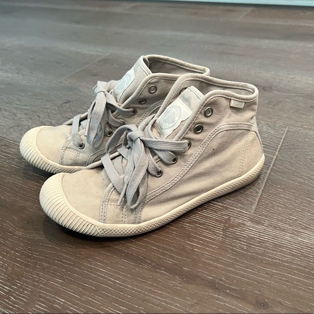 Palladium Women Flex Lace Mid Boots Size 7